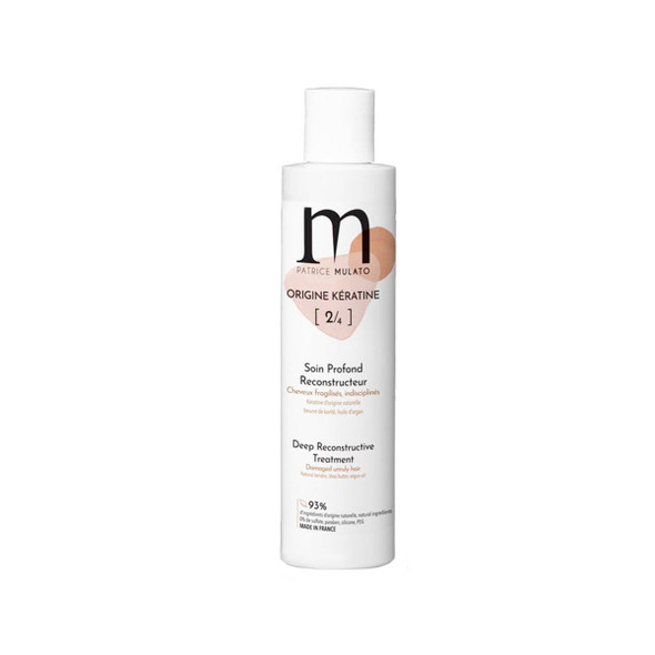 Soin Profond Reconstructeur Origine Kératine 200ml Mulato