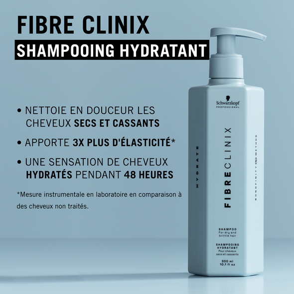 Shampooing Hydratant Fibre Clinix Schwarzkopf 300ml