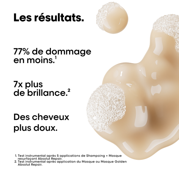 Absolut Repair Shampoing Réparateur Pour Cheveux Abîmés L'Oréal 500ml