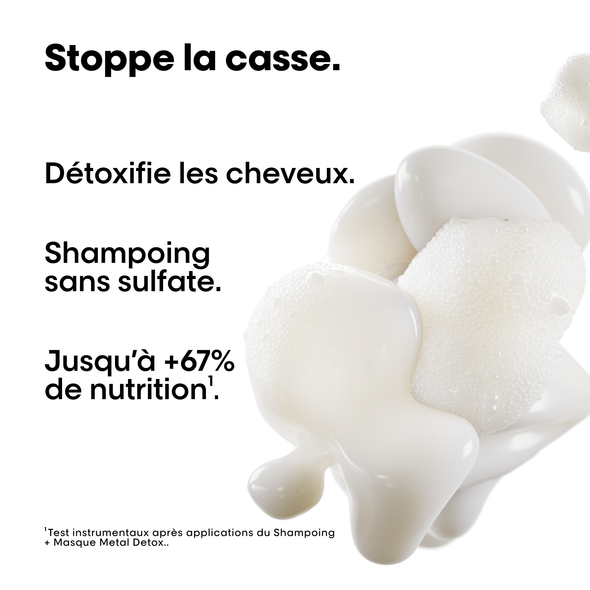 Éco-Recharge Shampooing Métal Détox L'Oréal 500ml