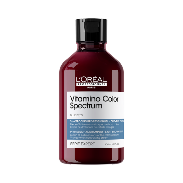 Shampoing Neutralisant Bleu Vitamino Color Spectrum L'Oréal 300ml -hairStore.fr