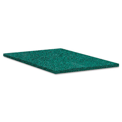 Boardwalk Heavy-Duty Scour Pad  Green  6 x 9  15 Carton (PAD 186)