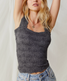 Free People Women's Love Letter Tank Top in Black