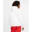 The Nike Men's Sportswear Club Fleece Hoodie in the White