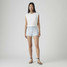 The Levi's Women's 501 Original High Rise Shorts in Light Wash