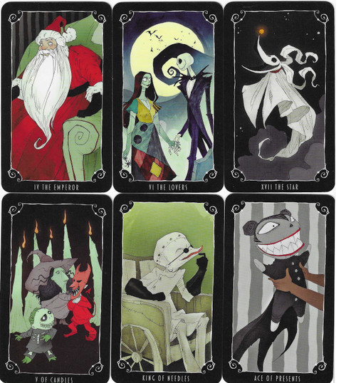 The Nightmare Before Christmas Tarot Deck and Guidebook