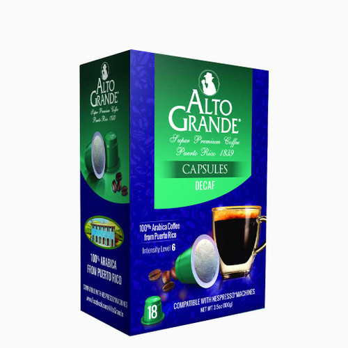 Alto Grande Capsules 18 Count - Decaf