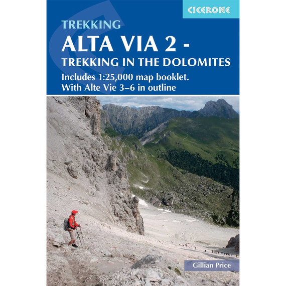 Cicerone Alta Via 2 - Trekking in the Dolomites