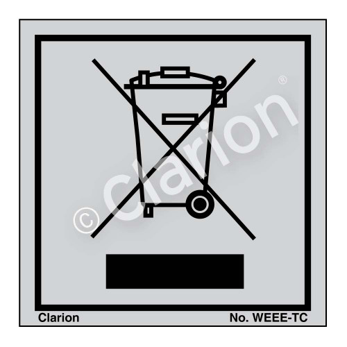No Waste Label (WEEE-TC) No Waste Label (WEEE-TC)
